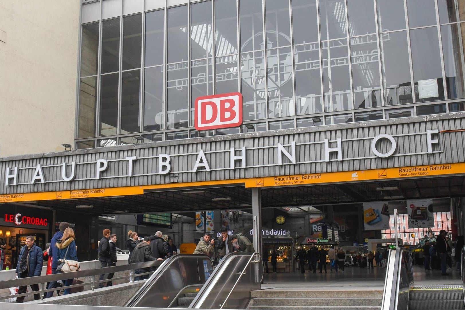 Hauptbahnhof München: Hier konnte die Polizei den Täter festnehmen.