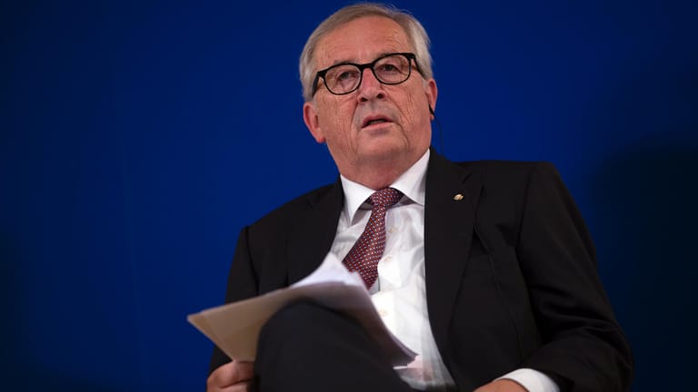 Jean-Claude Juncker: Der EU-Kommissionspräsident kann sich eine Verteilung der Migranten durch die EU-Kommission vorstellen.