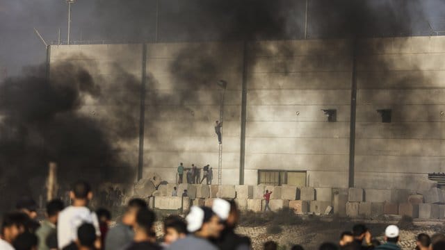 Erneut kam es entlang der Gaza-Grenze zu Demonstrationen.