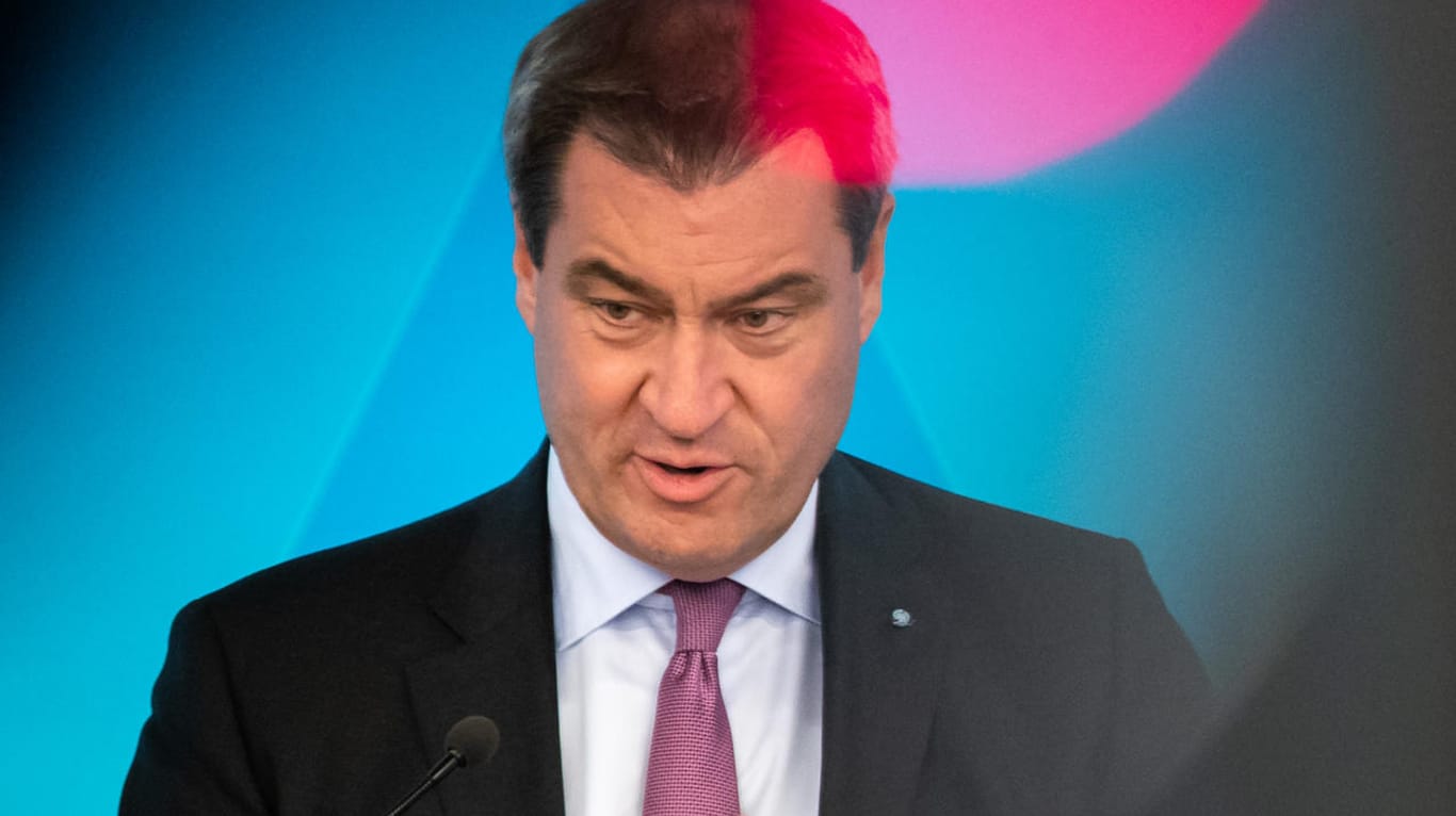 Markus Söder (CSU): Der bayerische Ministerpräsident sieht seine Partei als "Mitte".
