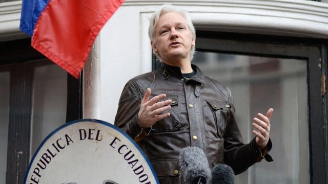 Lebt inzwischen seit mehreren in Ecuadors Botschaft in London: Julian Assange.