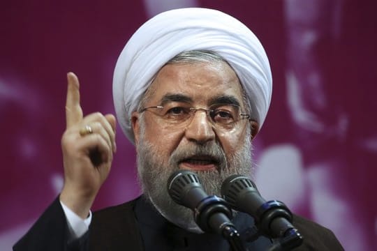 Der iranische Präsident Hassan Ruhani.