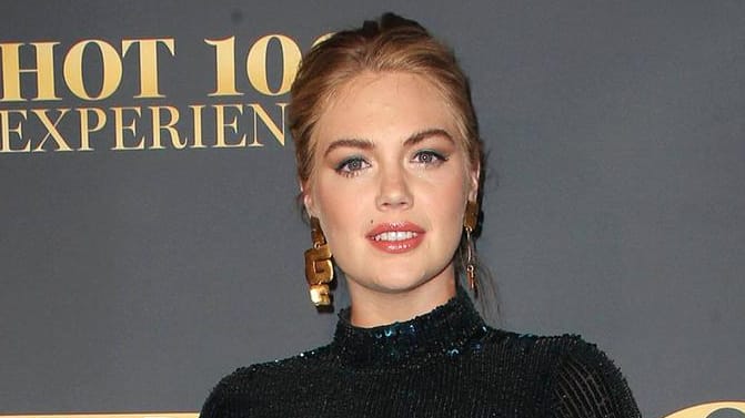 Kate Upton: Bislang war ihr Babybauch fast nicht zu sehen.