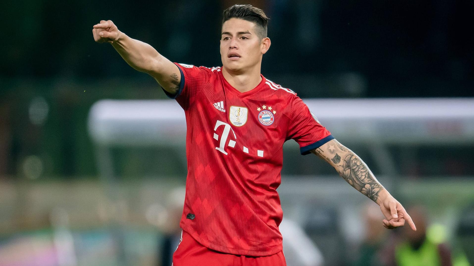 Schlüsselspieler im Mittelfeld der Bayern: James Rodriguez.