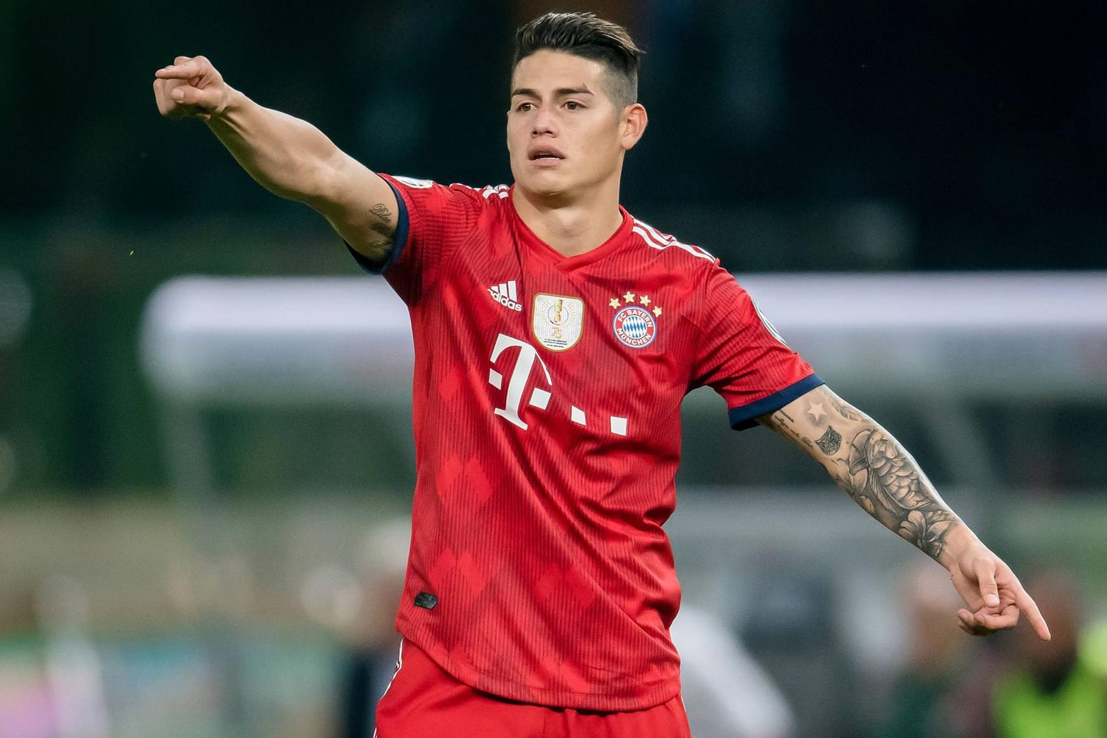 Schlüsselspieler im Mittelfeld der Bayern: James Rodriguez.