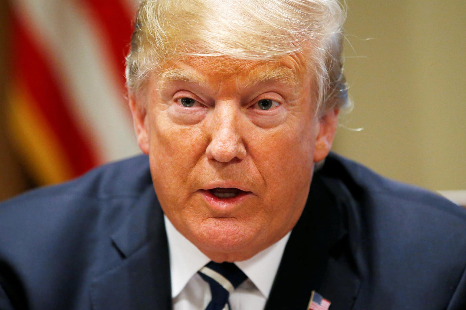Donald Trump: Der US-Präsident prüft den Sicherheitsstatus einiger Ex-Geheimdienstmitarbeiter.