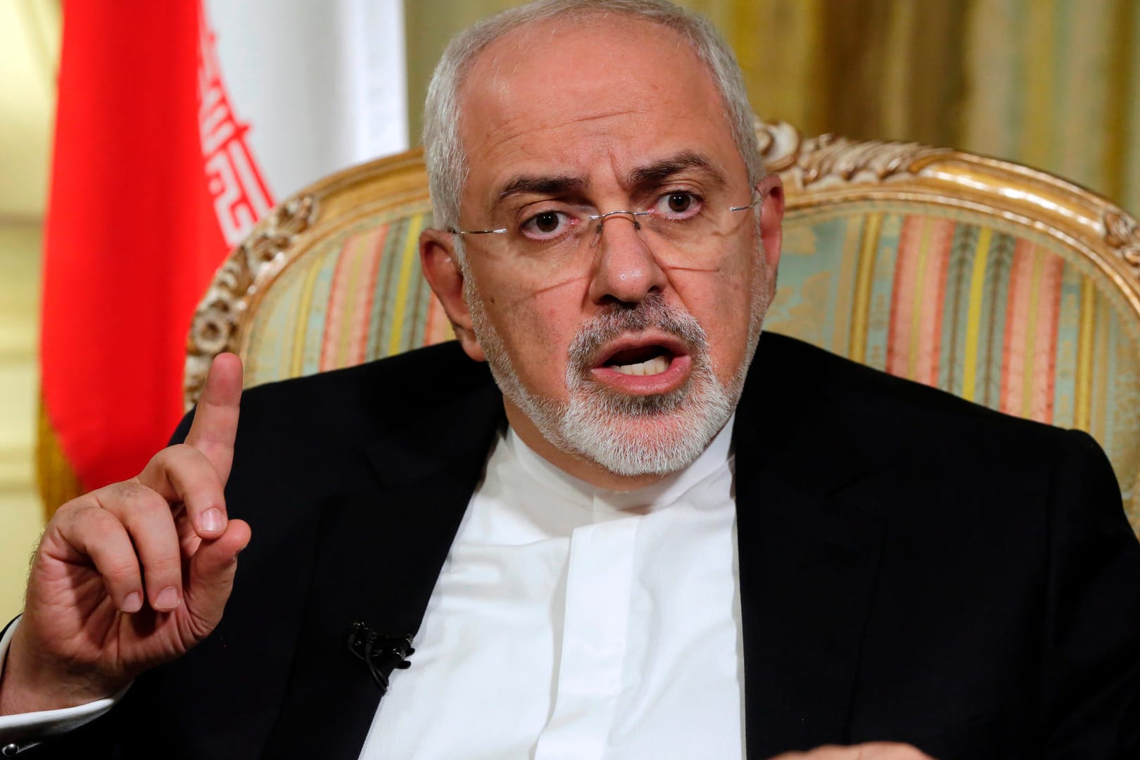 Irans Außenminister Dschawad Sarif: Er schickte eine Warnung an Donald Trump auf Twitter.