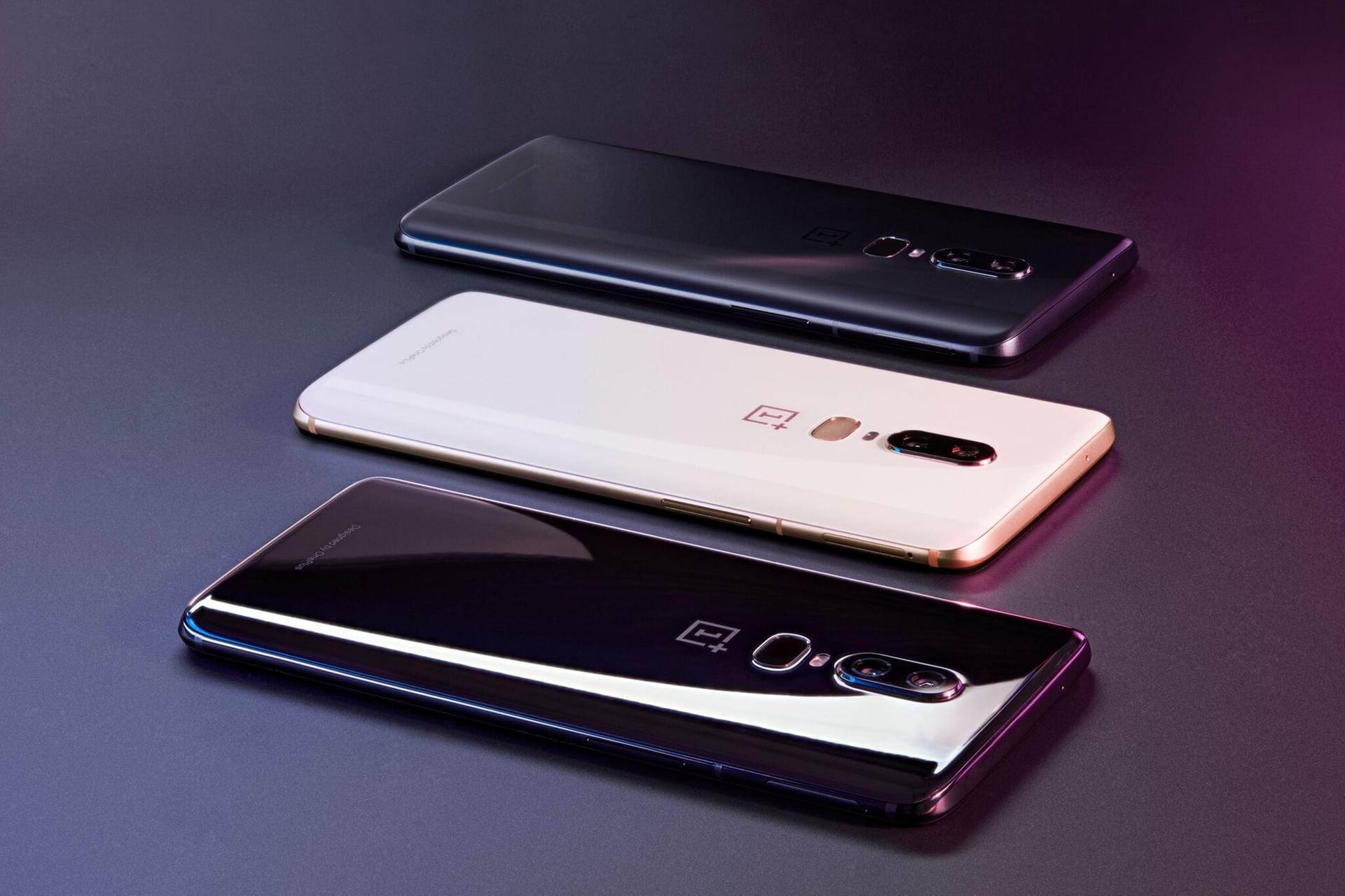 Drei Farben: Das neue OnePlus gibt es in Midnight Black, Silk White und Mirror Black (von oben nach unten).