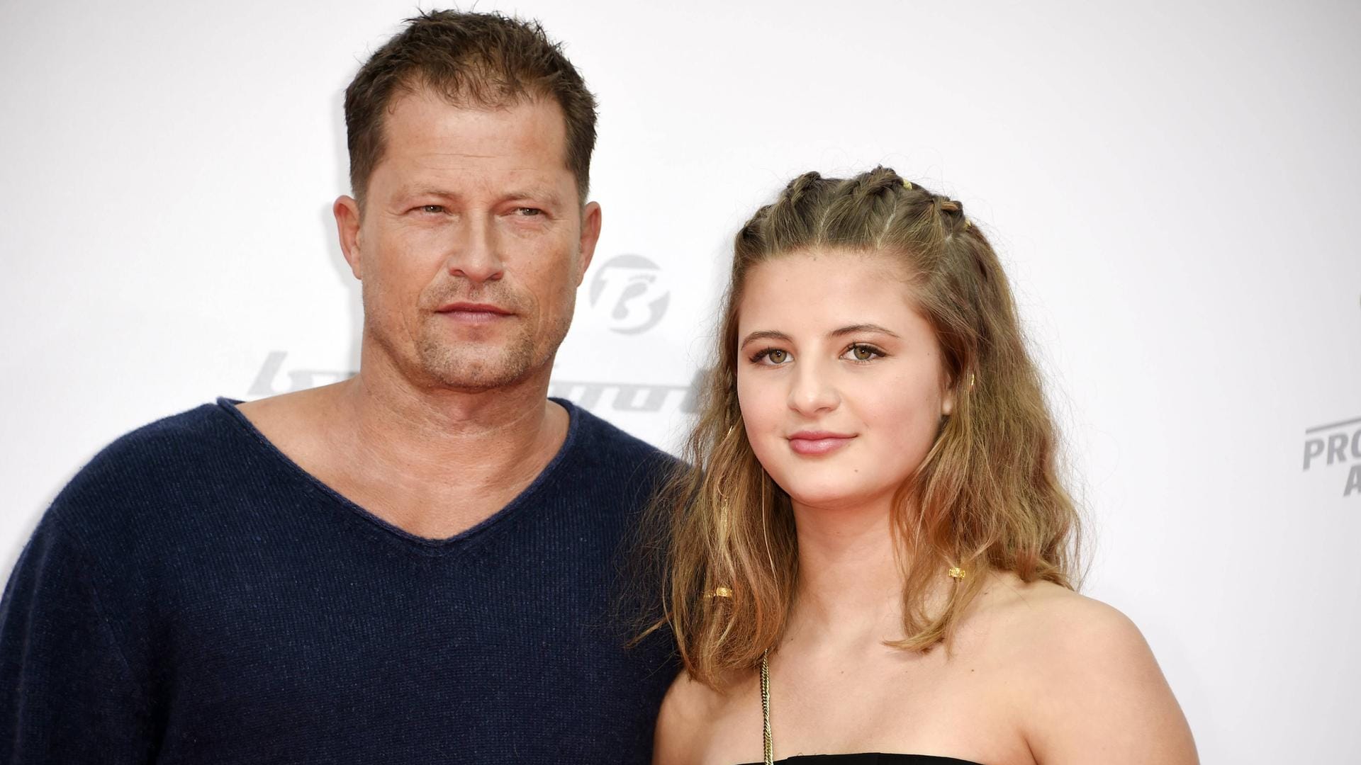 Vater und Tochter: Til Schweiger mit seiner Emma.