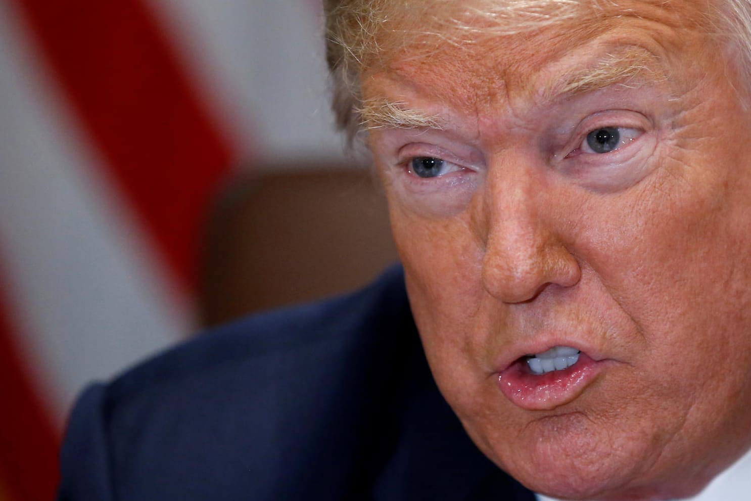 US-Präsident Doanld Trump: Wegen möglicher Schweigegeld-Zahlungen für Sex-Partnerinnen unter Druck.