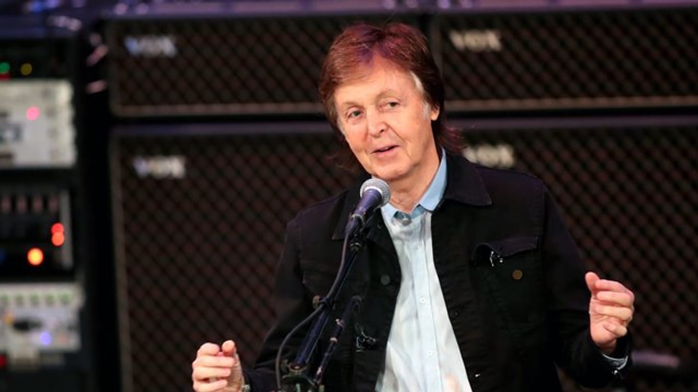 Paul McCartney ist auf der Höhe der Zeit.