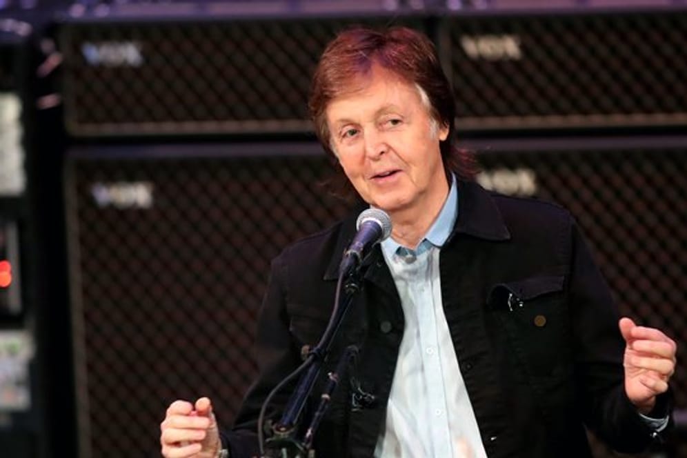 Paul McCartney ist auf der Höhe der Zeit.