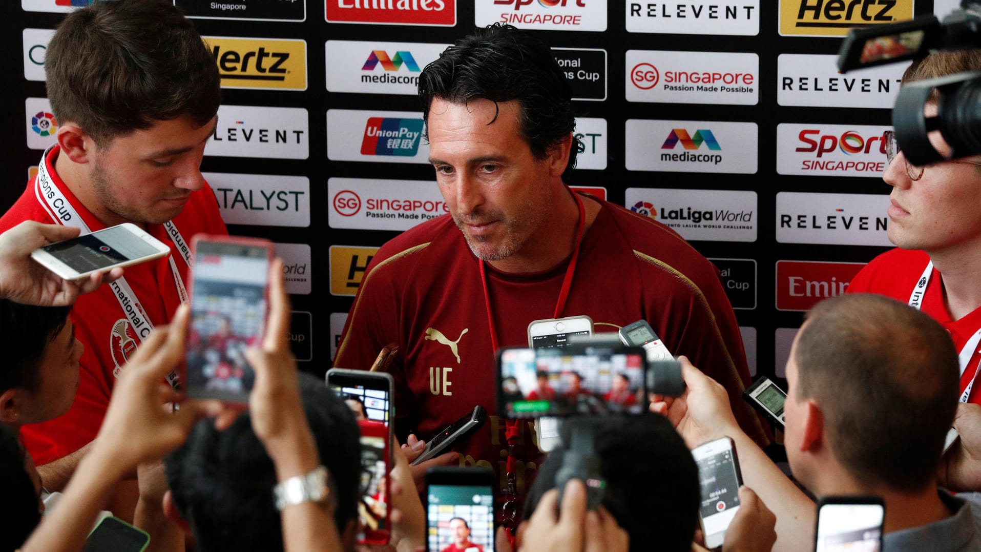 Klare Worte: Arsenal-Trainer Unai Emery.