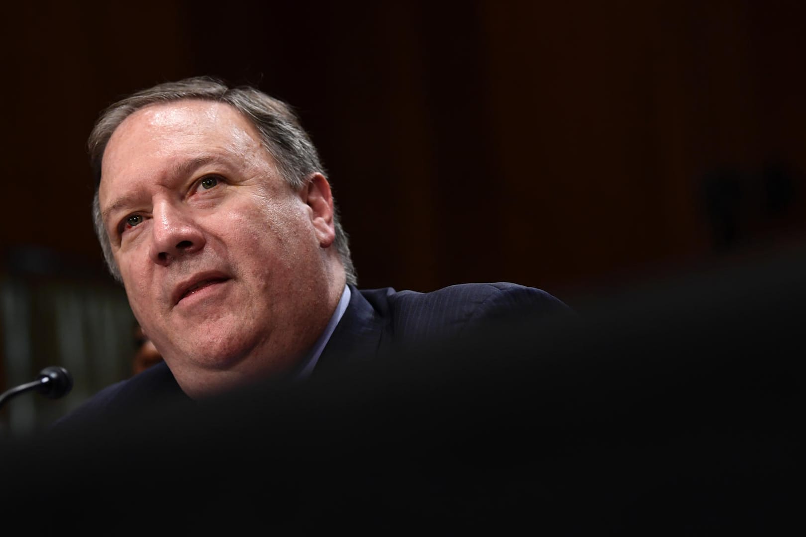Mike Pompeo: Der US-Außenminister sprach während einer Anhörung vor dem Auswärtigen Ausschuss des Senats.