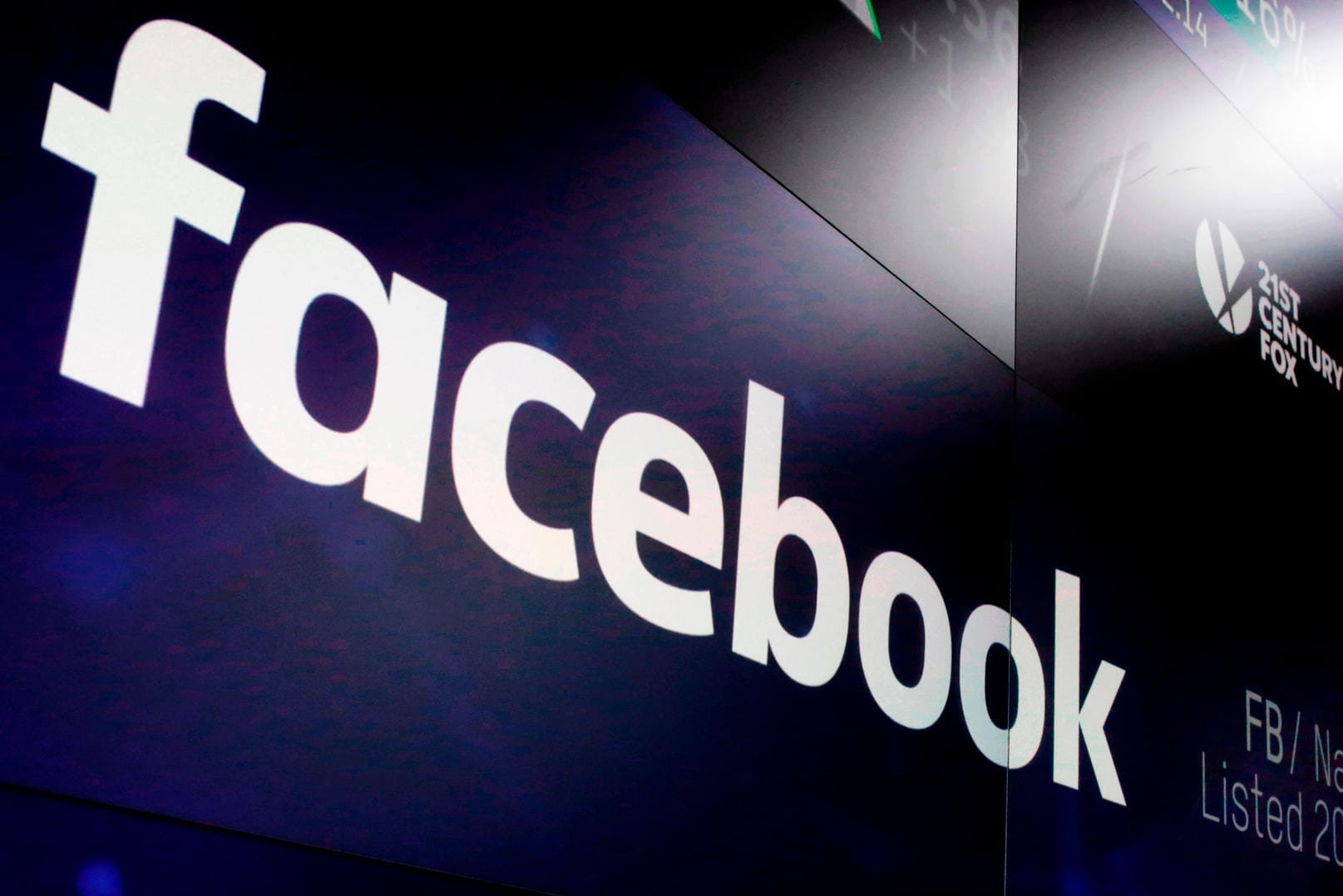 Facebook-Logo: Wegen Europas Datenschutzregeln fällt die Aktie des Unternehmens.