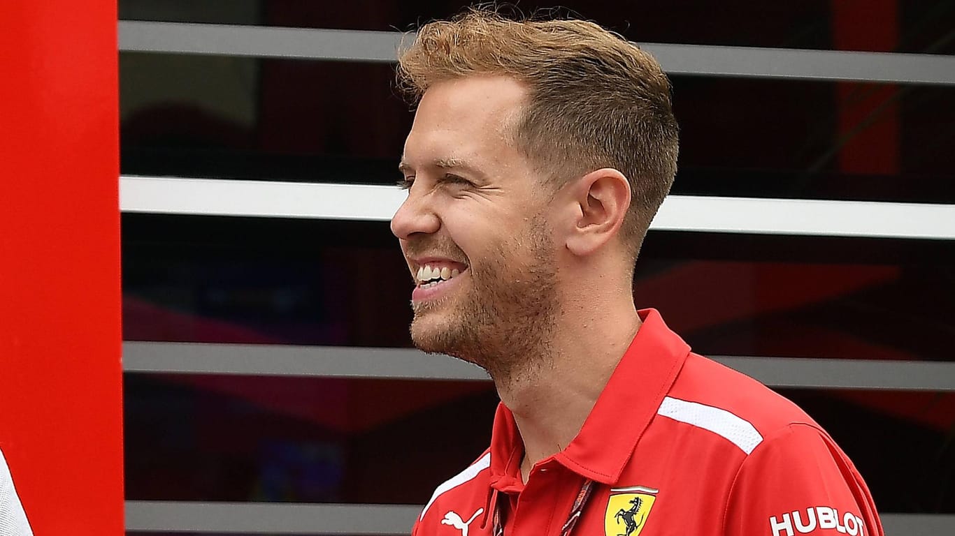 Sebastian Vettel: Die deutschen Fans glauben nach wie vor an die Titel-Chance des Ferrari-Stars.