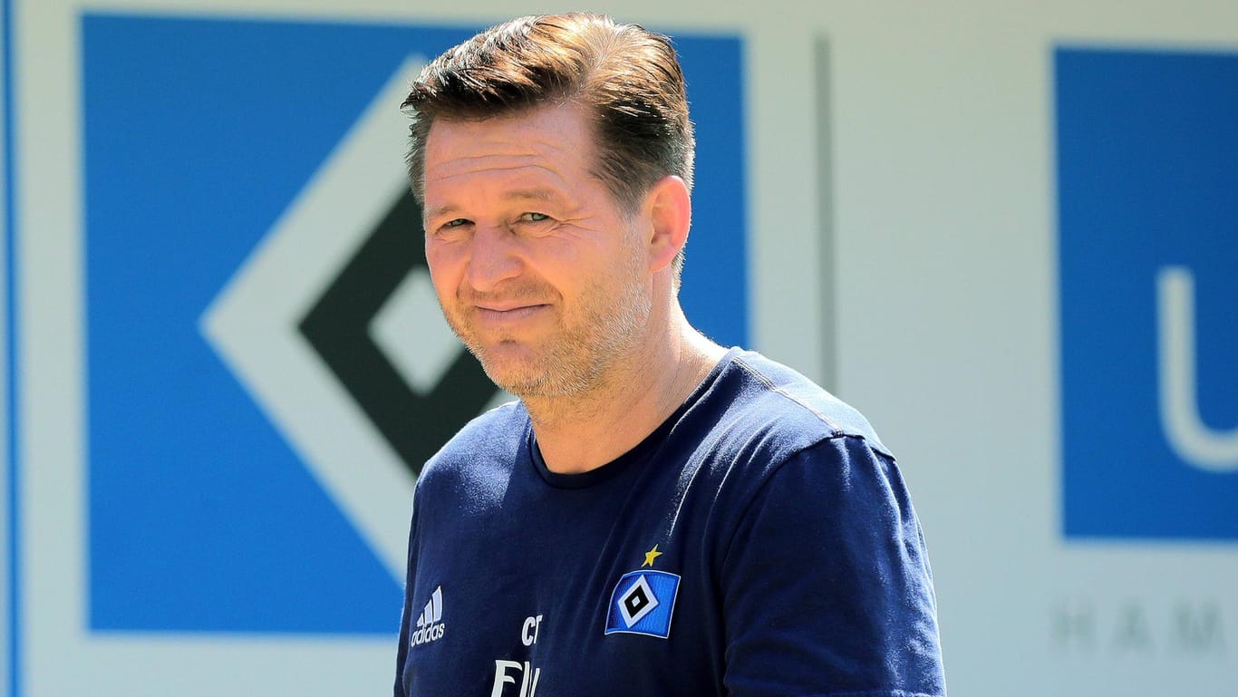 Hat den direkten Wiederaufstieg fest im Blick: HSV-Trainer Christian Titz