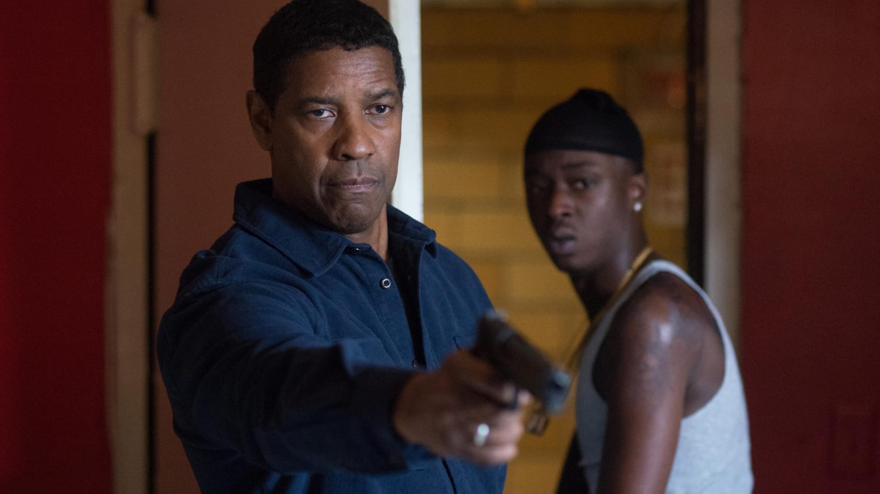 "The Equalizer 2": Robert McCall (Denzel Washington) und Miles (Ashton Sanders).