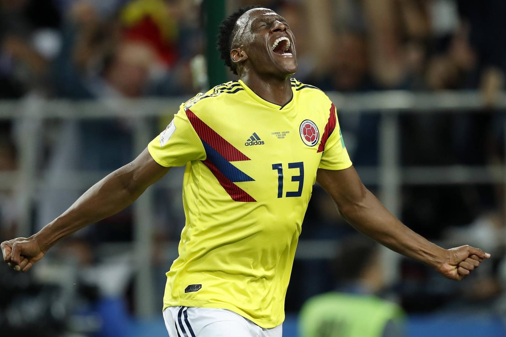 Starke WM: Yerry Mina im Kolumbien-Trikot.