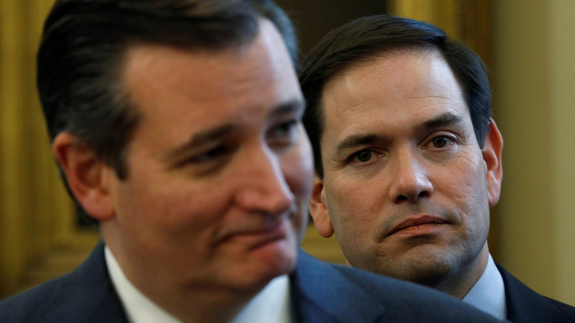 Die Republikaner Ted Cruz (l.) und Marco Rubio: Beide gehören zu den Unterzeichnern des Briefes an die deutsche Botschaft.