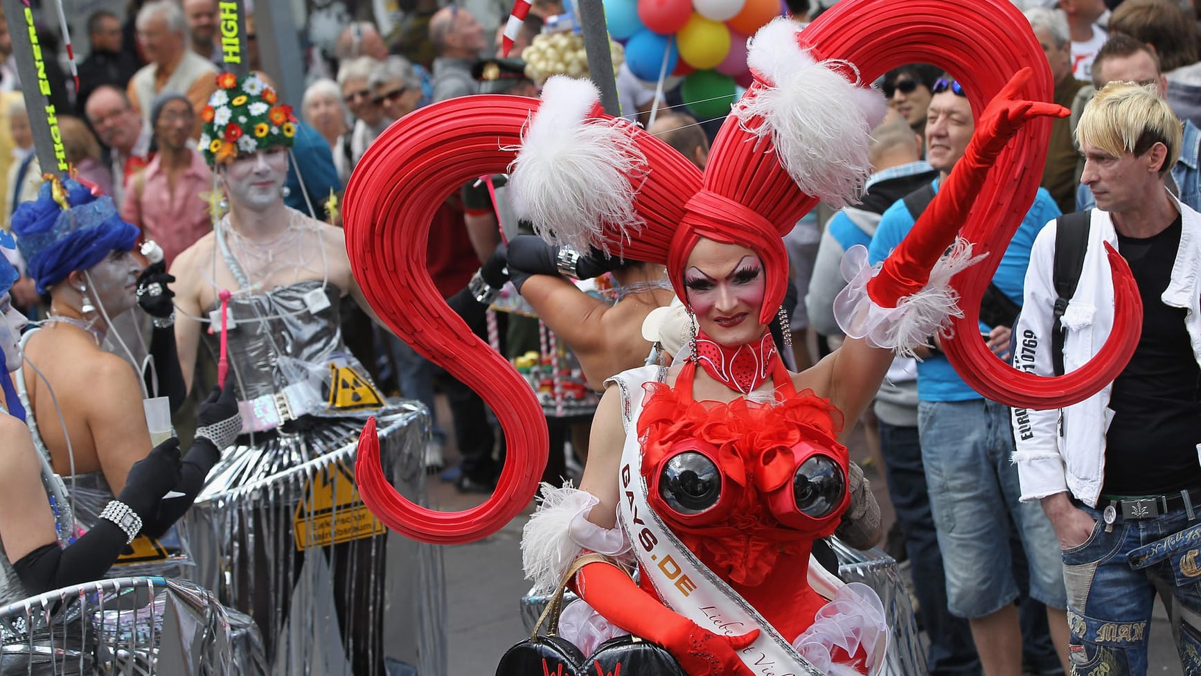 Christopher Street Day: Für den CSD wird sich gefälligst in Schale geworfen.