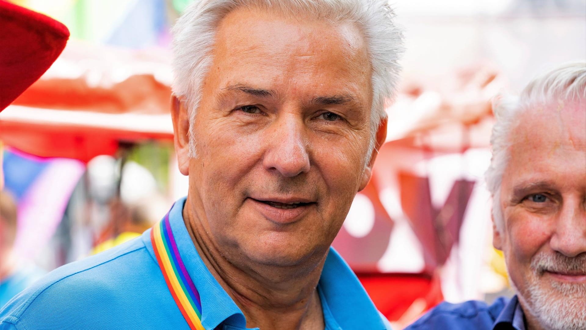 Klaus Wowereit: Er ist ein gern gesehener Gast beim CSD.