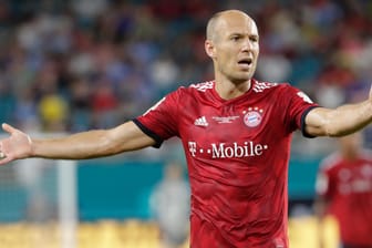 Kein Sieg in Miami: Arjen Robben und der FC Bayern gingen leer aus.