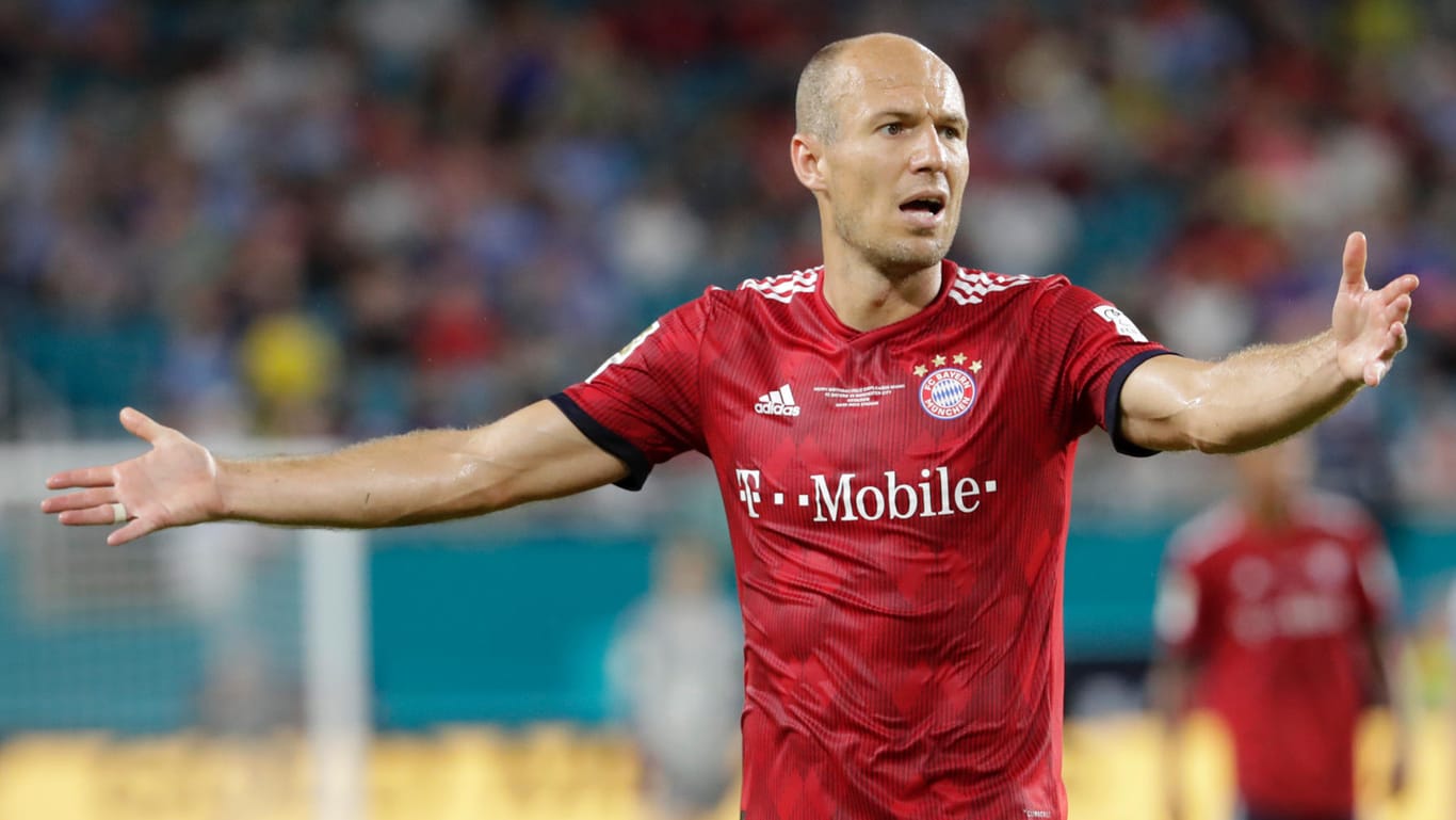 Kein Sieg in Miami: Arjen Robben und der FC Bayern gingen leer aus.