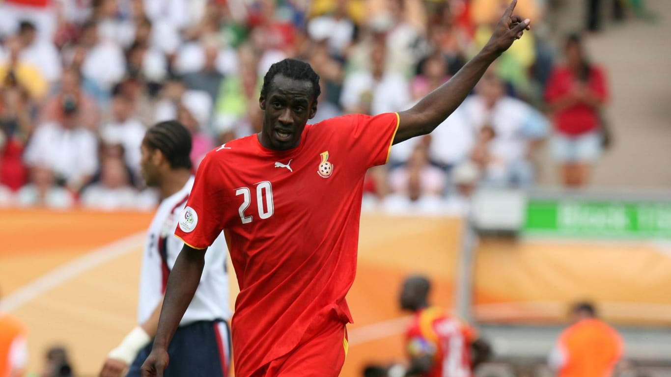 Otto Addo stand bei der WM 2006 für Ghana auf dem Platz.