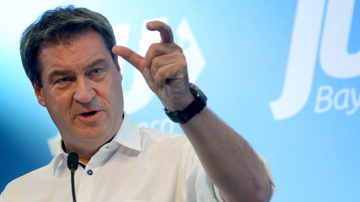Markus Söder (CSU): Der bayerische Ministerpräsident ist von den "Ankerzentren" überzeugt.