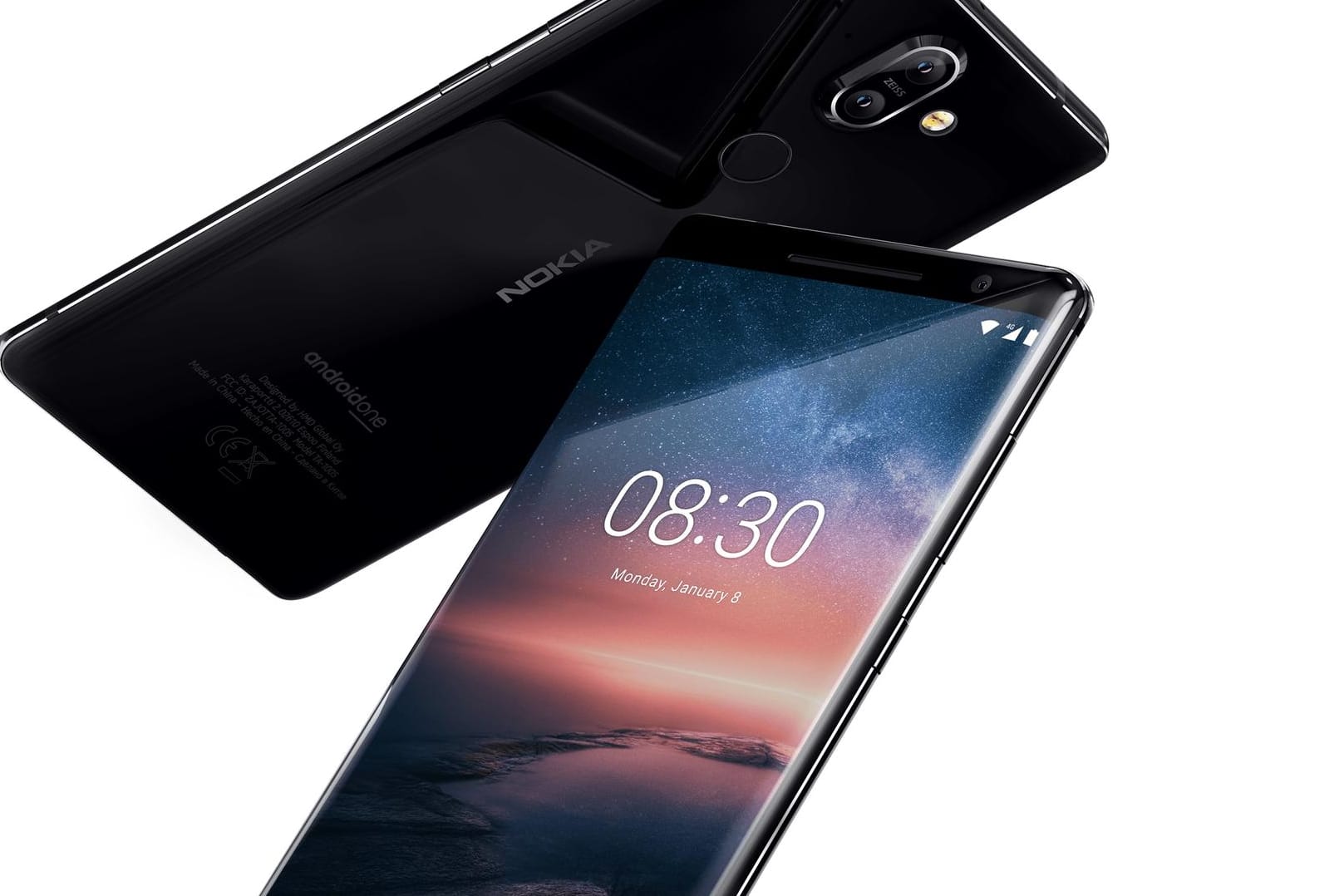 Nokia 8 Sirocco: Äußerlich macht das Smartphone von HMD Global viel her.