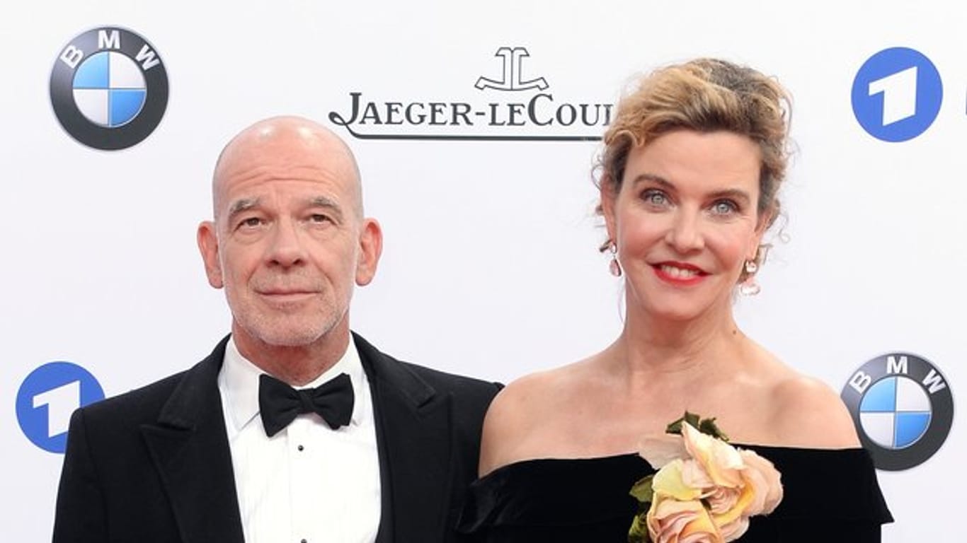 Margarita Broich und Martin Wuttke 2016 bei der Verleihung des Deutschen Filmpreises.