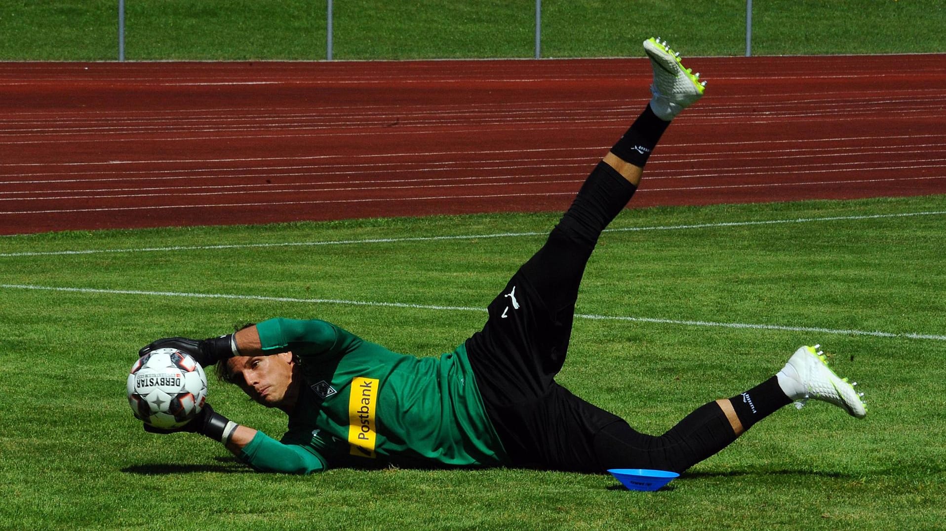 Voller Einsatz im Trainingslager: Yann Sommer.