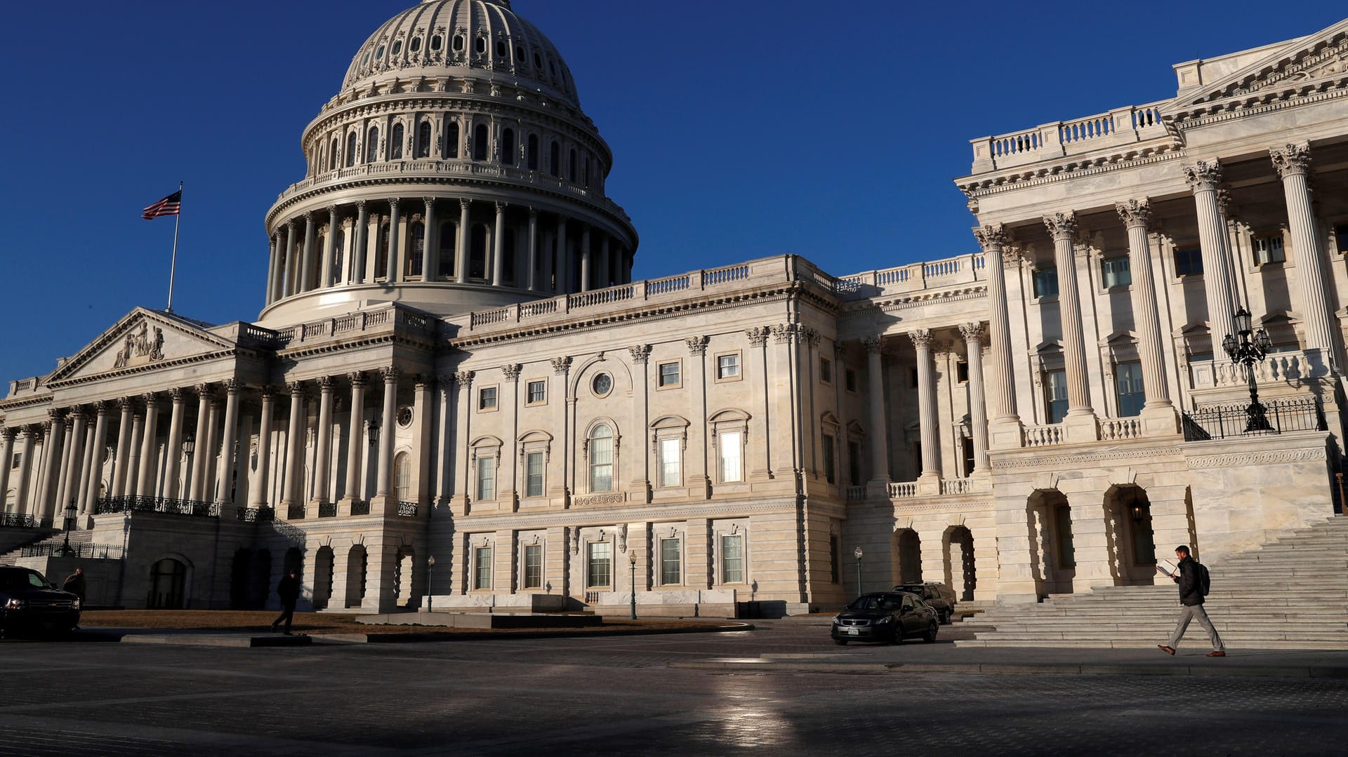 Das Kapitol in Washington: Mehrere republikanische Senatoren haben einen Brandbrief wegen der deutschen Iran-Politik an die Bundesregierung geschickt. Deutsche Außenpolitiker reagierten gespalten auf das ungewöhnliche Schreiben.