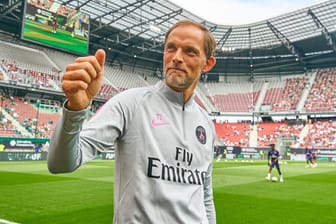 Thomas Tuchel: Der ehemalige BVB-Coach trainiert seit diesem Sommer Paris St. Germain.