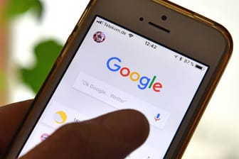 Google auf dem iPhone: Smartphone-Nutzer können sich zwischen verschiedenen Suchmaschinen entscheiden.