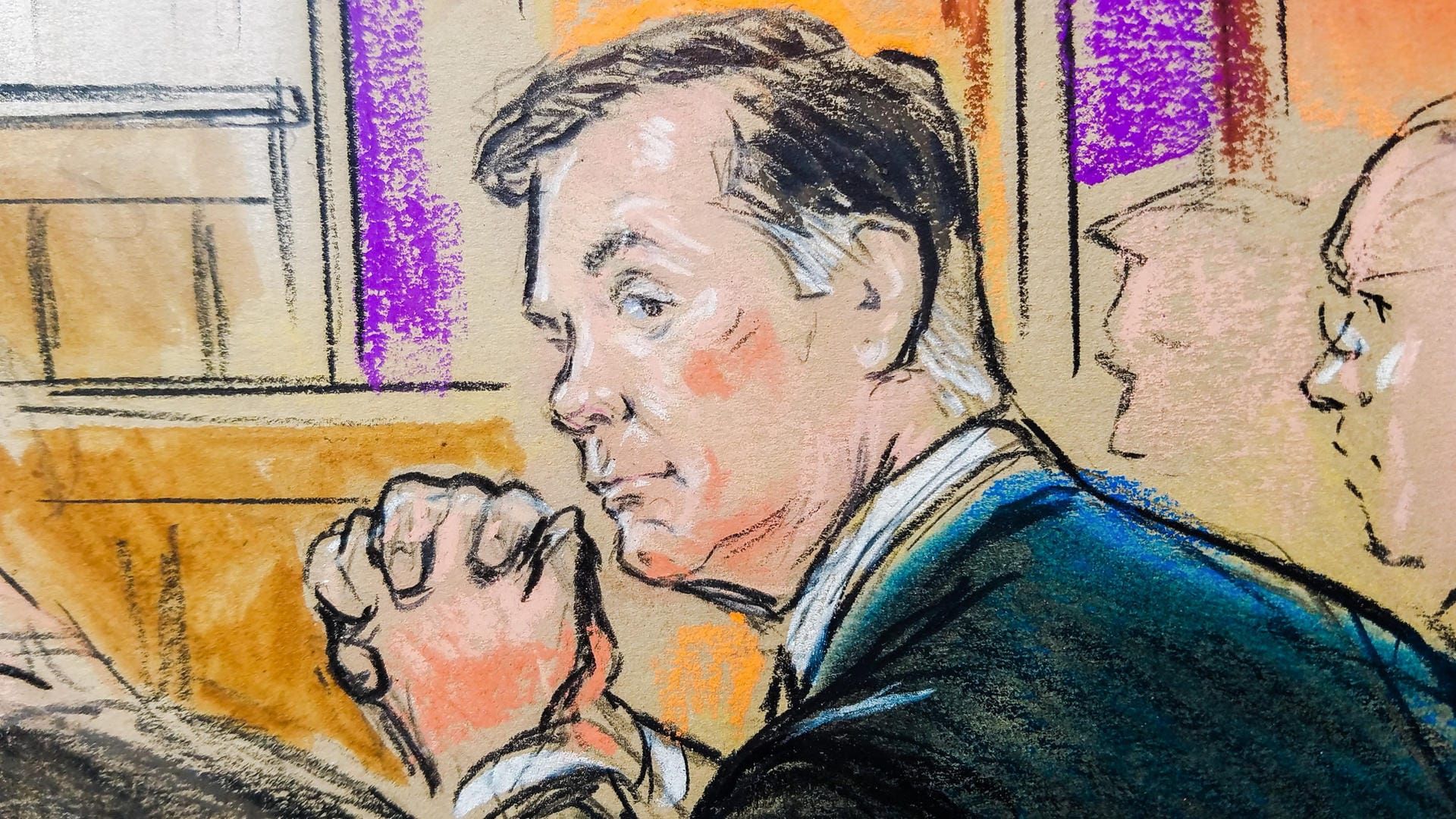 Paul Manafort vor Gericht: Der 69-Jährige arbeitete für US-Präsident Trump als Wahlkampfberater.