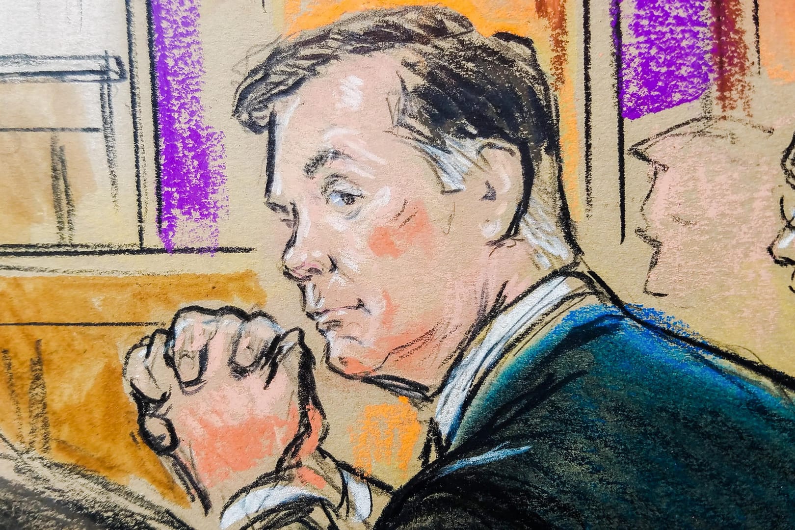 Paul Manafort vor Gericht: Der 69-Jährige arbeitete für US-Präsident Trump als Wahlkampfberater.
