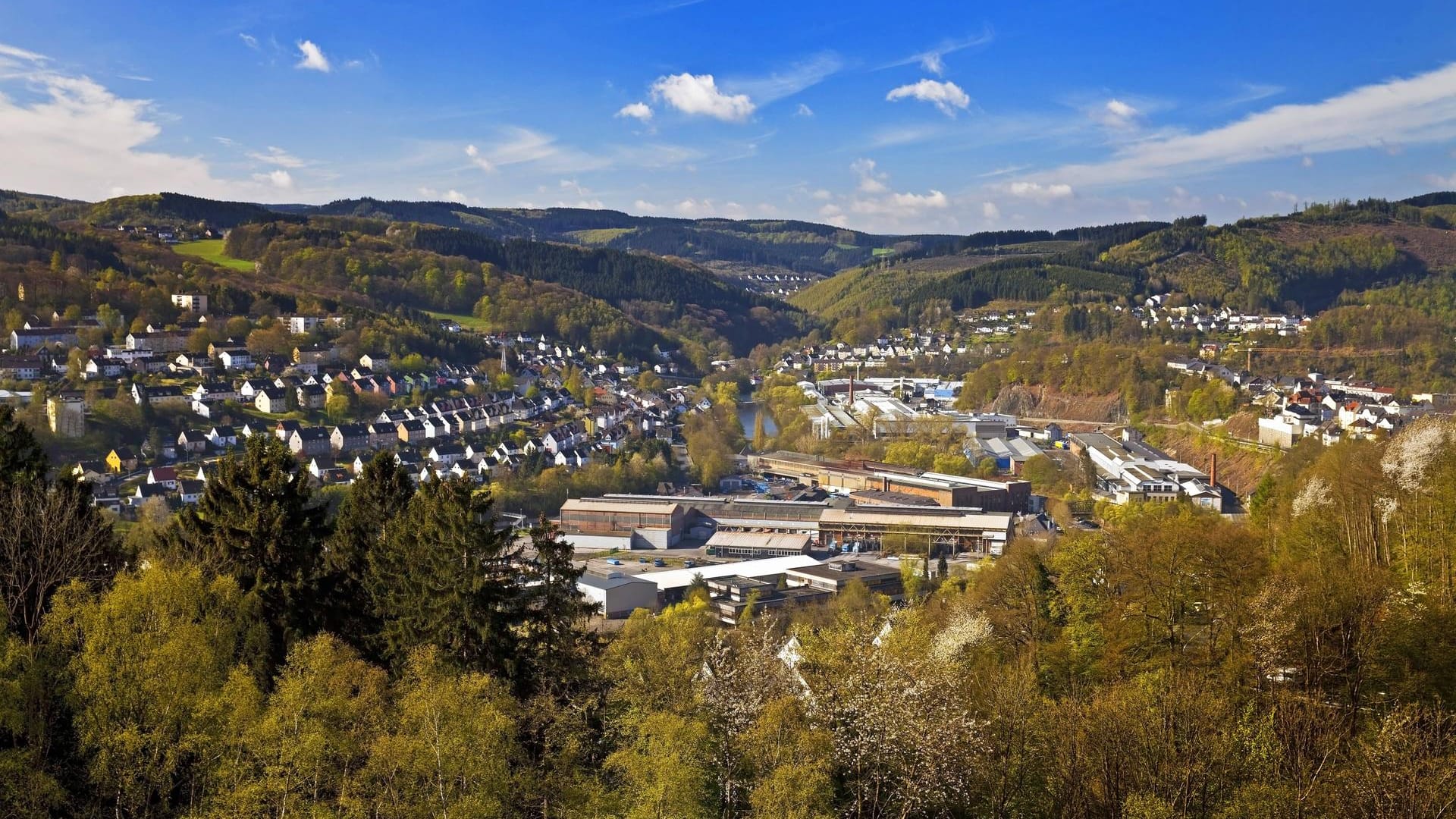 Werdohl im Sauerland: Fünf Männer konnten nach der Schlägerei festgenommen werden. (Archivbild)