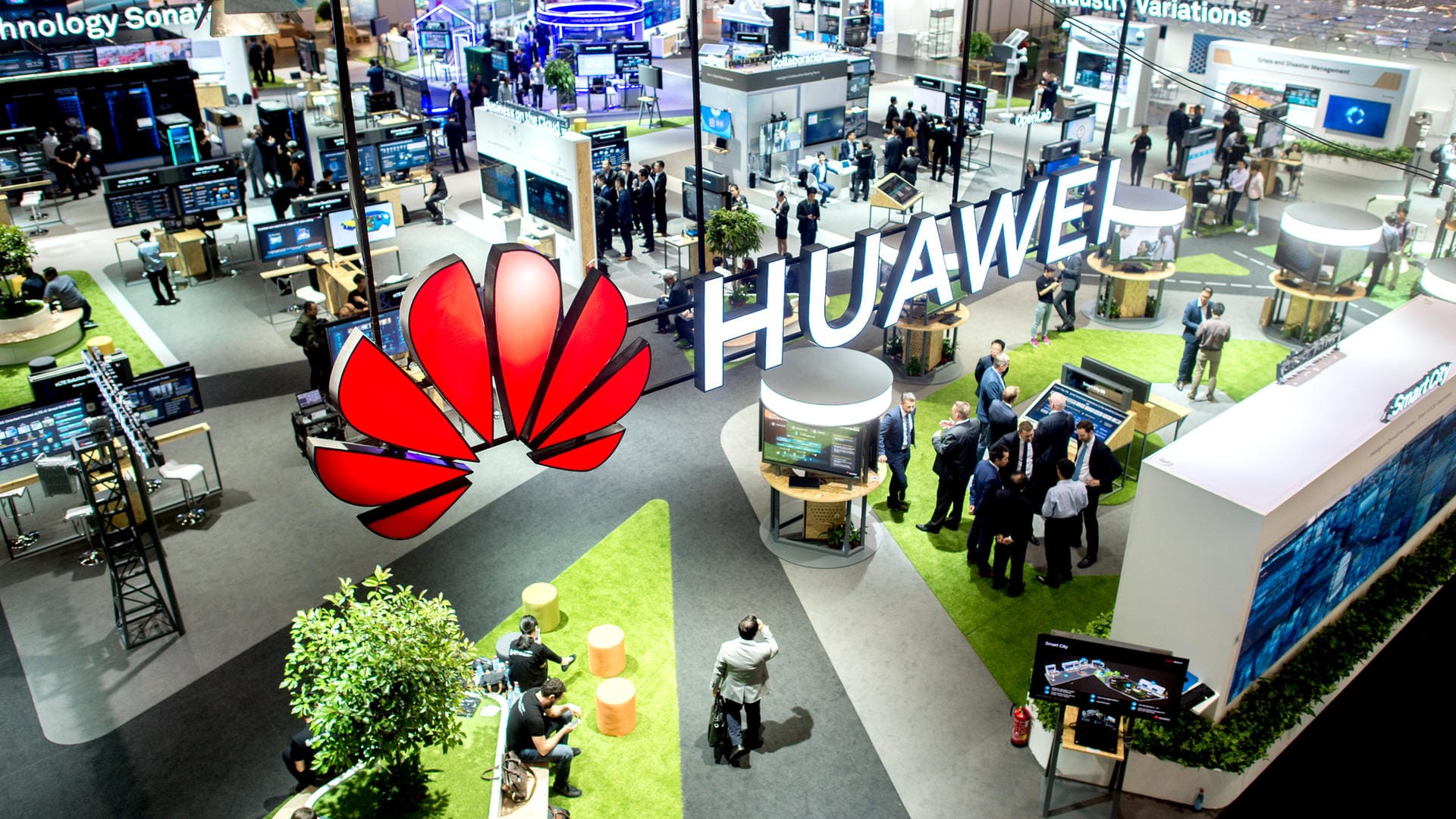 Huawei auf der Cebit: Der Konzern hatte den zweiten Platz auf dem Smartphone-Markt schon länger im Visier.