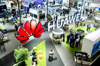 Huawei auf der Cebit: Der Konzern hatte den zweiten Platz auf dem Smartphone-Markt schon länger im Visier.