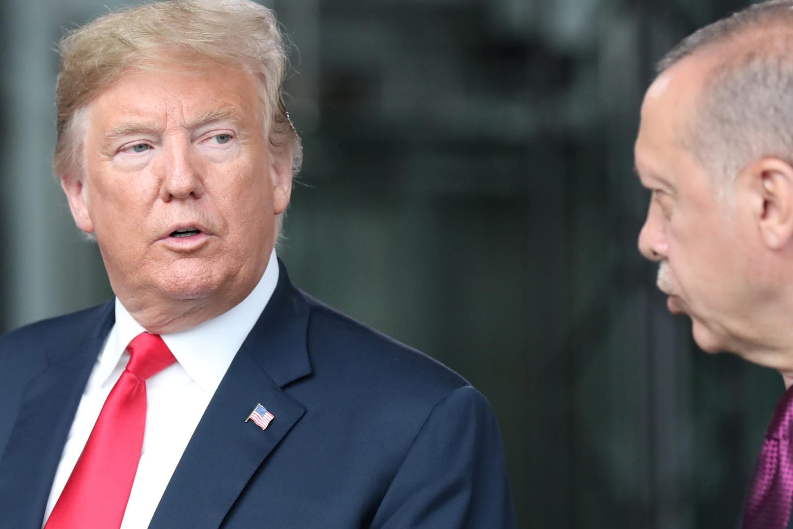 Trump und Erdogan bei einem Treffen im September: Die Beziehungen zwischen den beiden Staaten sind auf einem Tiefpunkt angelangt.
