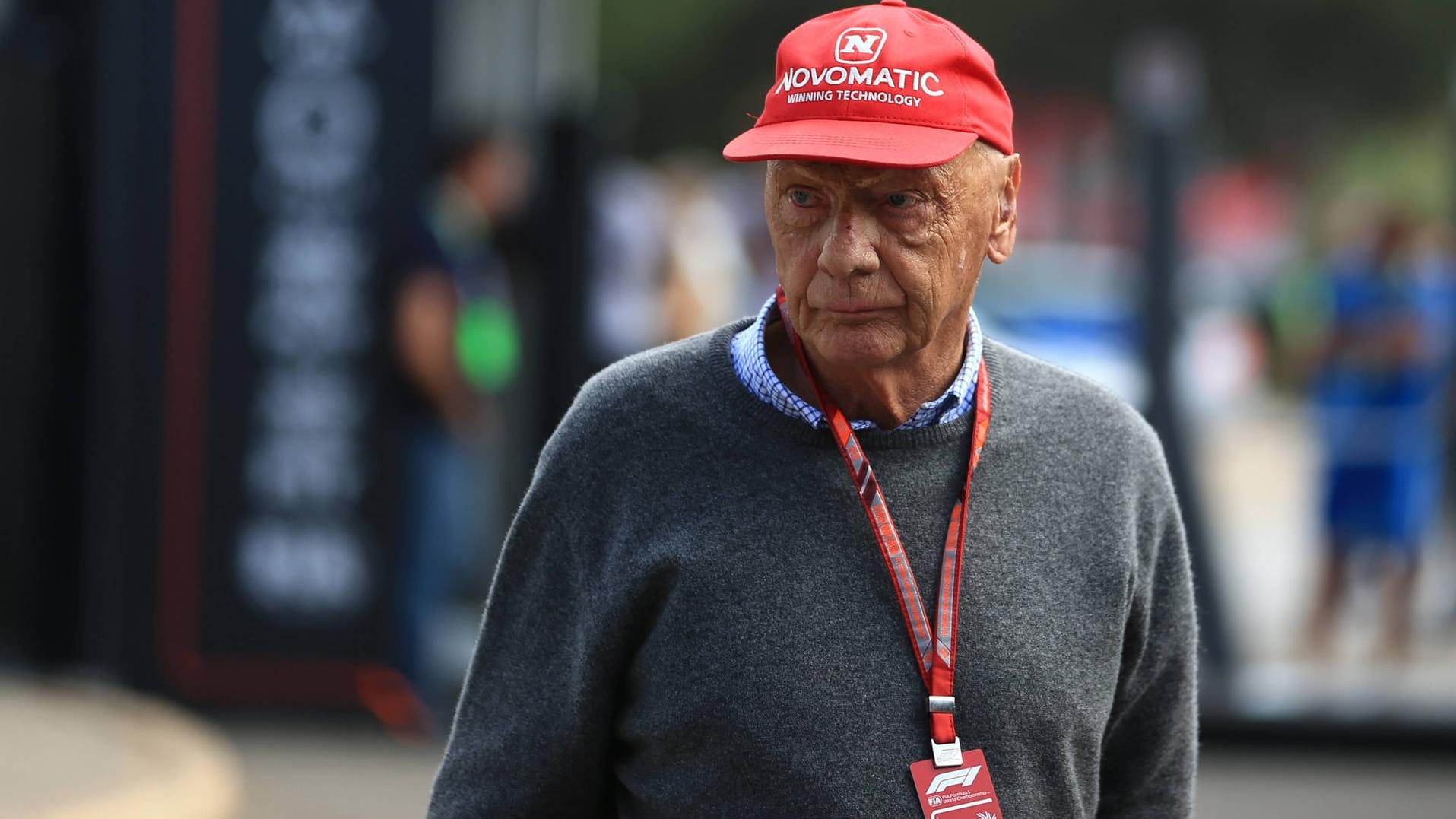 Instanz der Formel 1: Lauda beim Großen Preis von Frankreich im Juni.