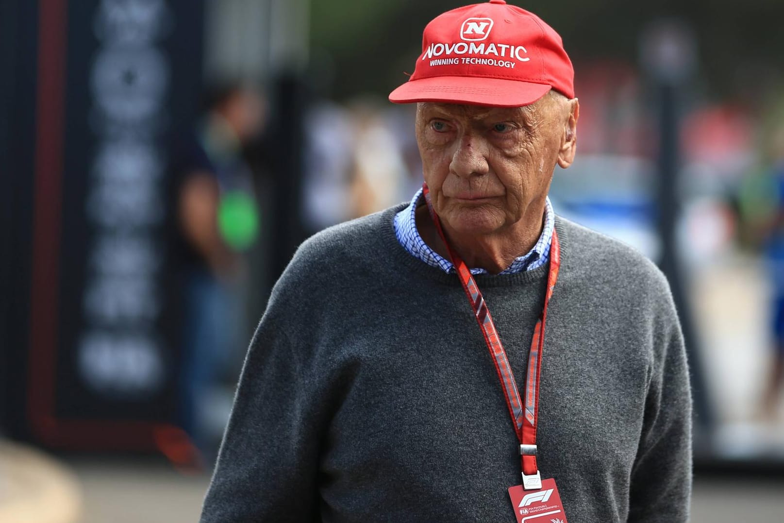 Instanz der Formel 1: Lauda beim Großen Preis von Frankreich im Juni.