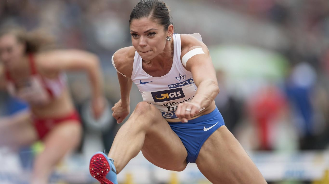 Pamela Dutkiewicz: Über die Hürden ist sie eine der schnellsten Sprinterinnen der Welt.
