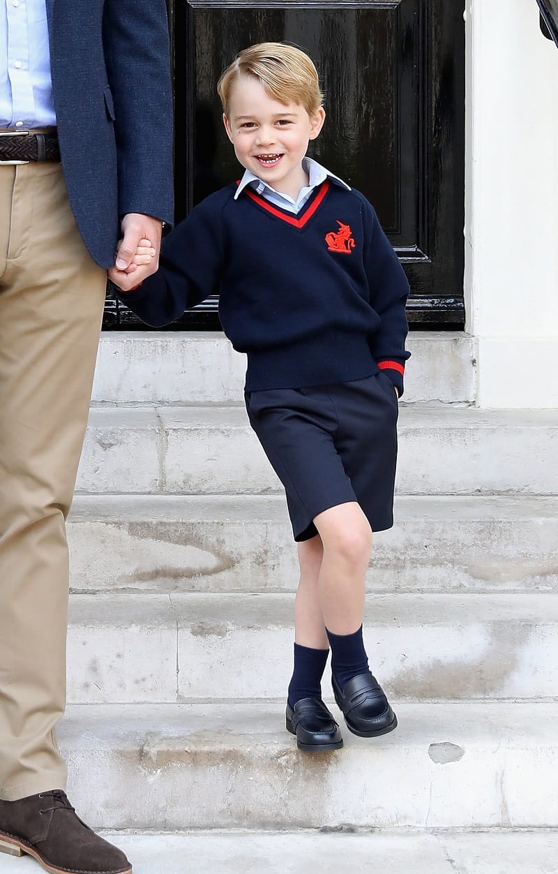 Kleiner Prinz, große Ehrung: Kein Fünfjähriger kleidet sich so gut wie George.