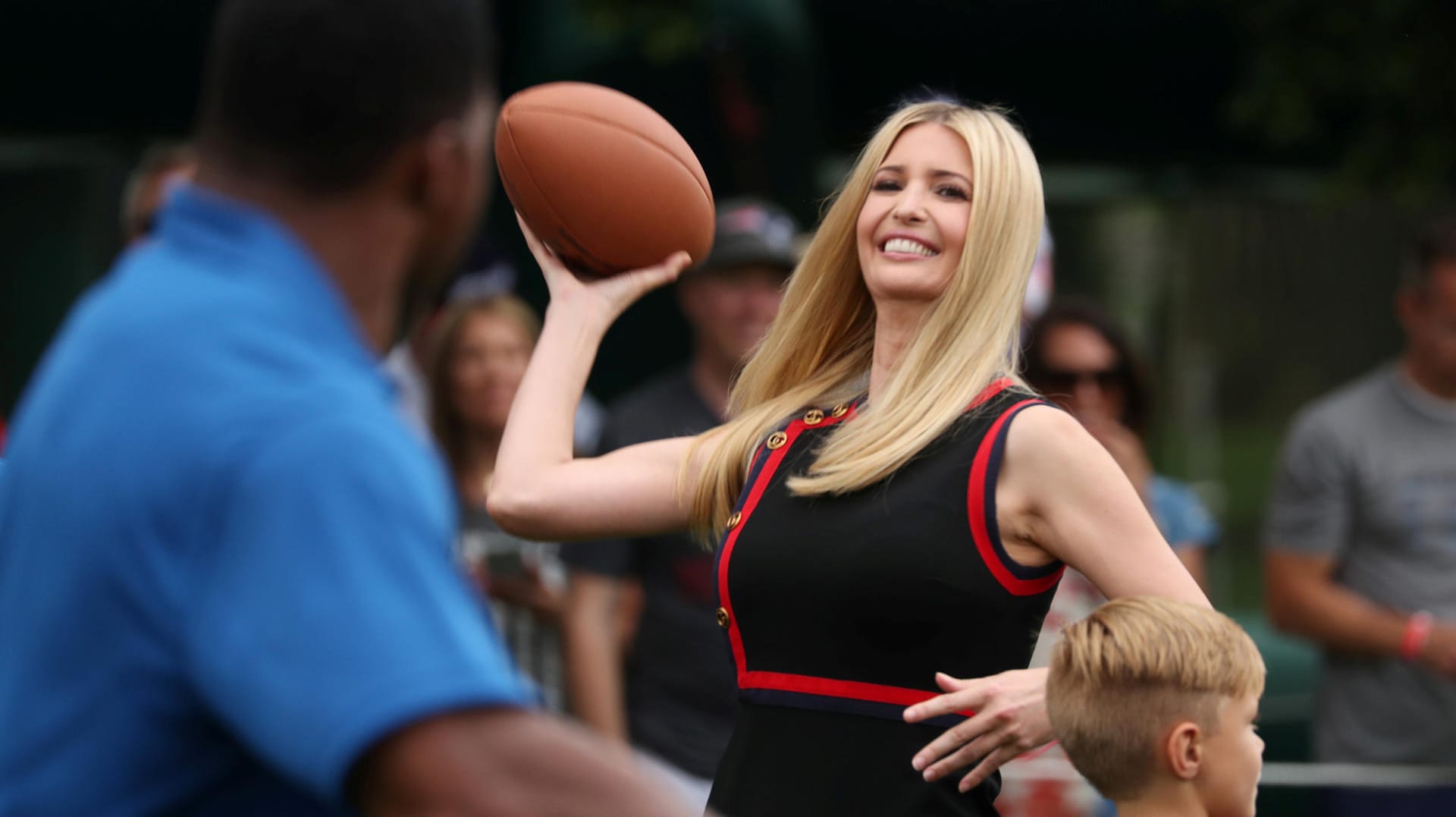 Beim "Sports and Fitness Day" im Weißen Haus übernimmt Ivanka Ende Mai Pflichten, die sonst eher die First Lady erfüllt