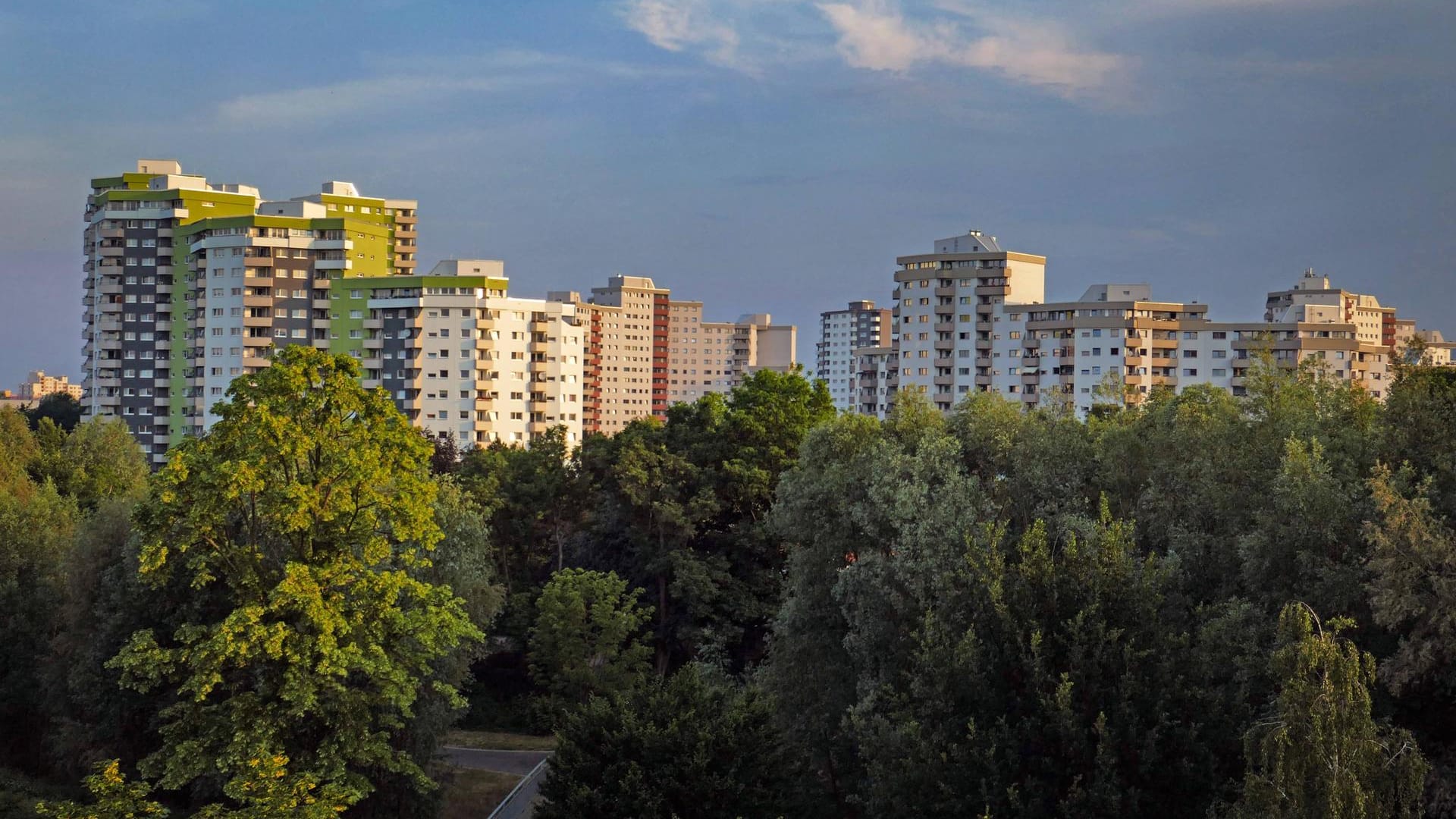 Das Märkische Viertel im Norden Berlins: Hier ereignete sich die Schießerei. Das Märkische Viertel im Norden Berlins: Hier ereignete sich die Schießerei.