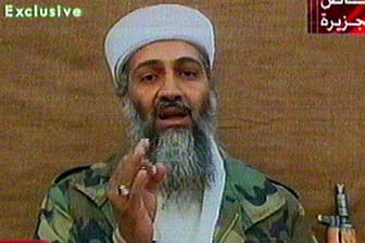 Osama bin Laden bei einer Fernsehübertragung des Senders Al-Jazeera im November 2011: Seit den Anschlägen vom 11. September war bin Laden untergetaucht.
