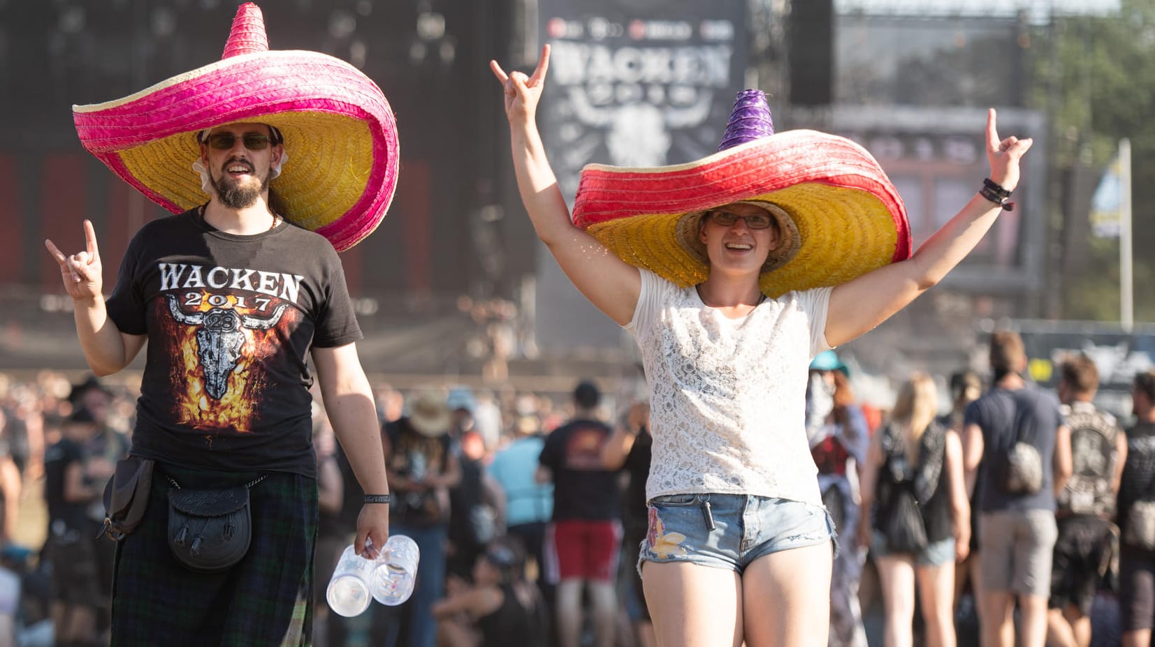 Diskussionsbedarf: Eingefleischte Wacken-Fans wollen keinen Mainstream.